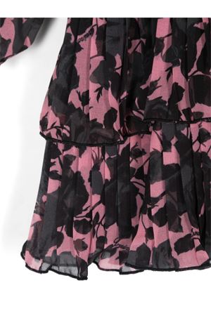 black viscose dress MISS BLUMARINE KIDS | IF4020T2810N9943